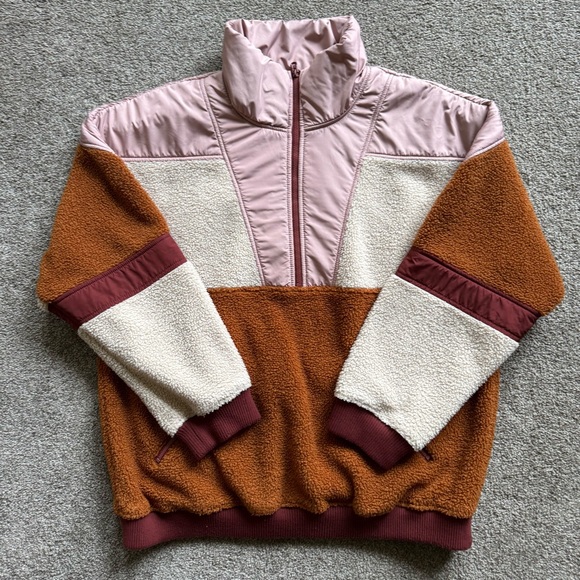 American Eagle Cozy Fleece Jacket Medium - Picture 2 of 16